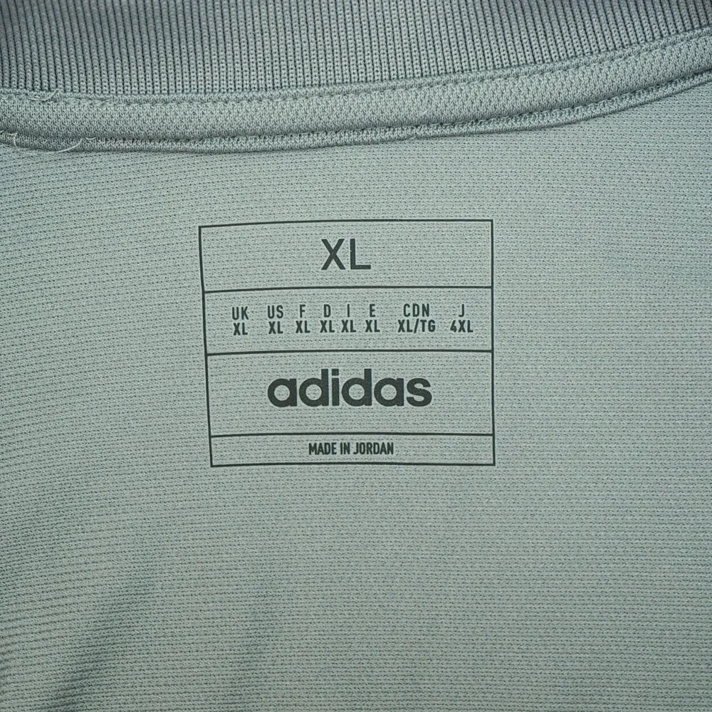 Adidas Golf Polo Shirt Mens XL Gray Patron Tequila Logo Active Performance Blend